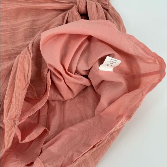 Here Comes the Sun One Shoulder Asymmetrical Mini Dress Dusty Rose | XS - Picture 6 of 8